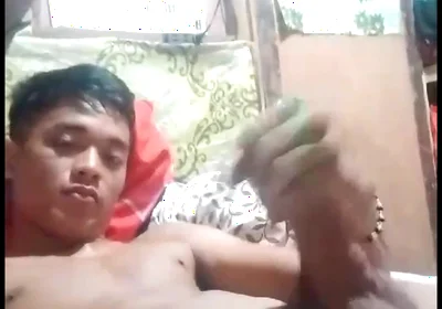 Filipino Twink Gets Covered in Hot Sticky Cum