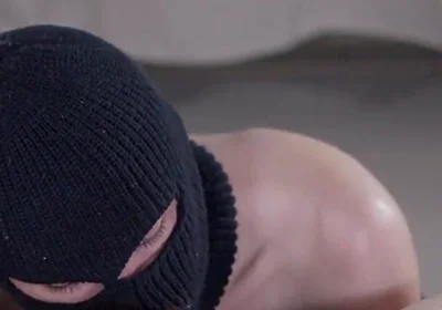Masked Thief Sloppy Deepthroat & Swallows My Load