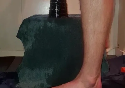 Solo Gay Twink - Piramid Dildo Ride