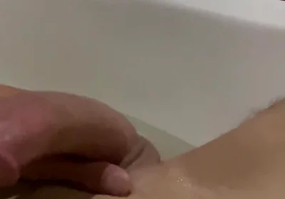 Rock Hard Cock Jerked off