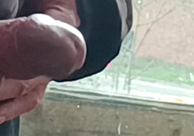 Masturbating and Cumming by the Window at Friend's House - Rockardglans
