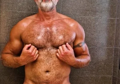 Bear in Shower