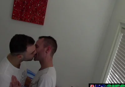 Aussie Bottom Lewis Barebacked by Horny Mason
