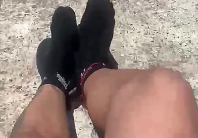 Walking Through the Castle of Cartagena and I Take off My Shoes to Rest so That You Can Worship My Feet