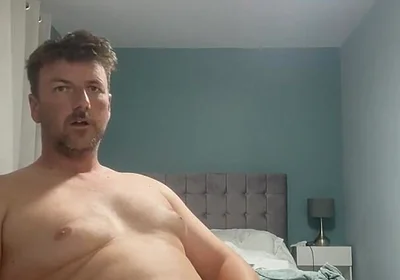 Horny Stepdaddy Wanks and Fingers Arse
