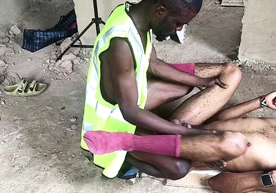 Village Boys From Cameroon Africans Were Film by Tourist Photographer Why Having Sex in an Uncompleted House