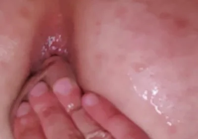 Hard Anal with Big Dildo and Self Fuck Cock and Ass Inside