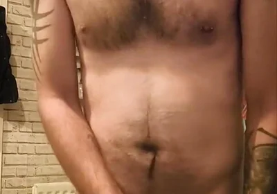 Big Dick Wanking and Smoking