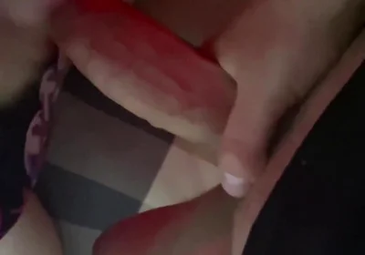 Big Cock on His Face