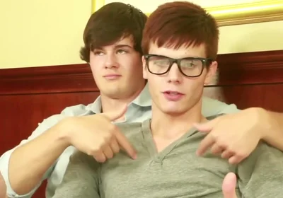 Twink Cock Riding Action With Anal Fun After Cock Sucking - Bryce Christiansen And Calvin Michaels