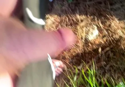 A Redhead Boy Went for a Pee in the Woods and His Friend Followed Him