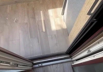 Too Cum From Balcony Almost Caught by Neighbors