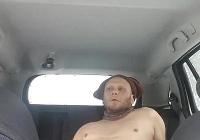 Back Seat of the Car in Parking Slot