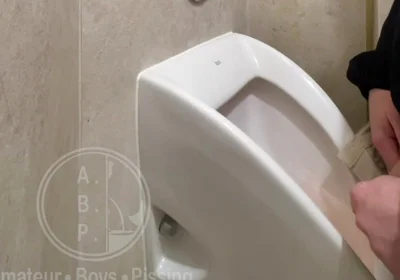 Caught the Guy Pissing in the Next Urinal