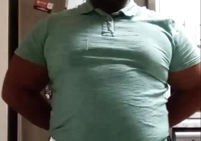 Black Step Dad Teases You with His Cock