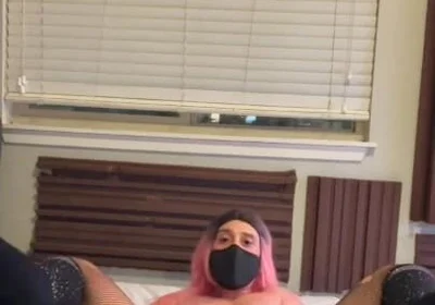 Big Ass CD Sissy Solo Cumshot