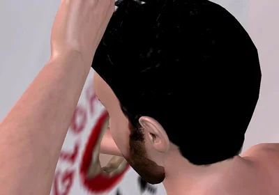 Animated 3D Gay Porn - Handsome Man Sucking Dick Through Glory Hole in Men's Toilet