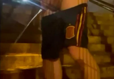 Compilation of Amateur Boys Pissing in the Street