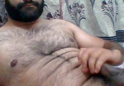 BibearXXX jerking dick