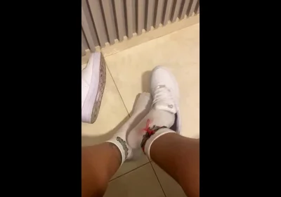 Walking Through the City of Cartagena and Then You Sit Down to Adore My Big Feet as I Deserve