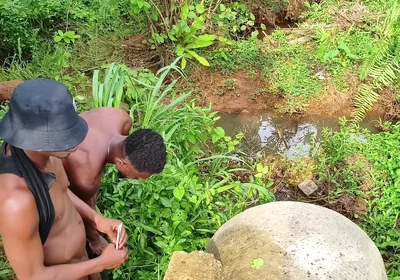 Ebony Ran for His Life After a Merciless Hard Jungle Fuck