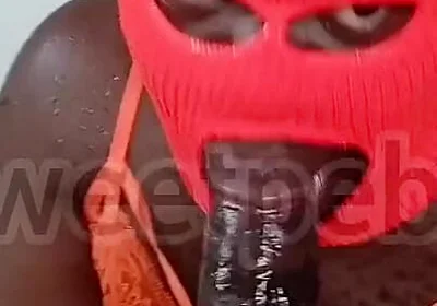Teddy Bear Fucked Me with His Thick Black Dick, Even When There Light Out