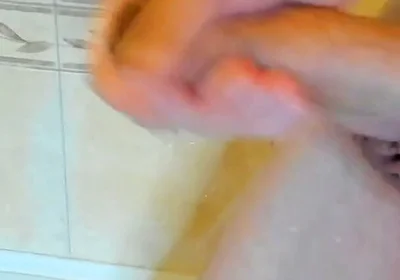 Cum Shot in the Shower
