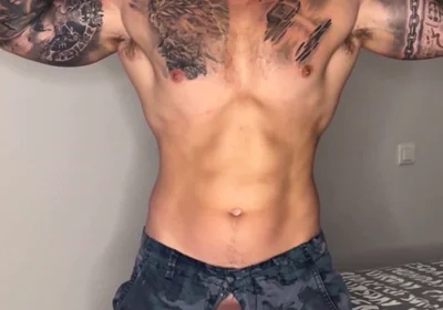 My Big Military Cock Cums with No Touch