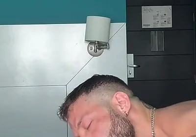 Muscle Bottom Takes Big White Monster Cock Deep
