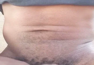 Stroking My BBC and Moaning Outdoors