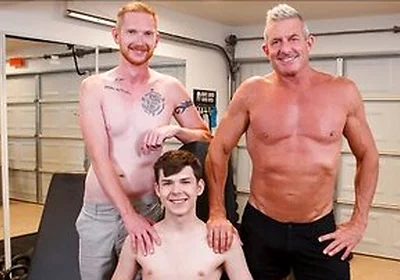 Cute Twink Stepson Dakota Lovell Takes Stepgrandpa And Stepdads Cocks At The Same Time