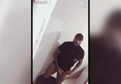 Security Guard Masturbating at Work