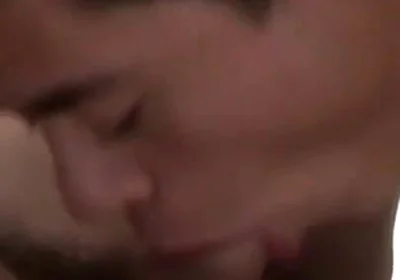 Blue eyed cocksucker jumped on dong