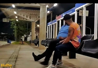 I Sucked the Driver's Dick While Waiting for the Bus.