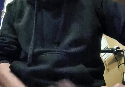 Wanking My Big Hard Dick and Smoking While Edging