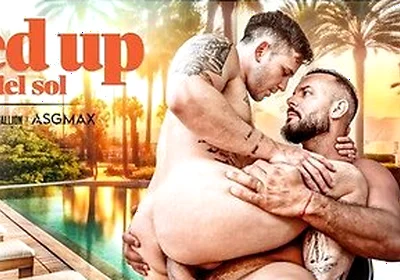 Sir Peters Massive Uncut Cock Stretches Tourist Hole On Spanish Balcony