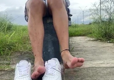 My Feet Are Your Religion. Pray with Your Mouth.
