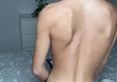 Jumping on Dildo