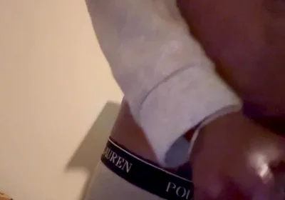 Fresh off Work Dick in Hand