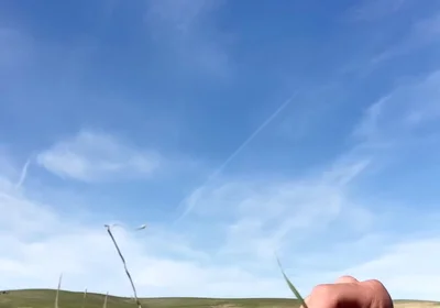 Cowboy Jacks off in a Farm Field
