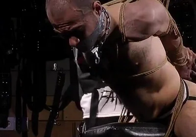 Zeus Bound for Ass Spanking Firm Restraint & Growing Pleasure