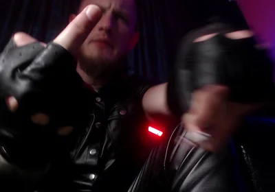 Alpha in Leather - Smoking Domination