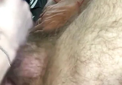Suck Stepdaddys Hairy Cock and Eat All His Cum