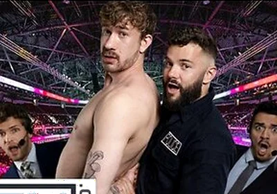 Hayden Harding Catches Streaker Evan Jordie And Gets Fucked Hard Against The Wall