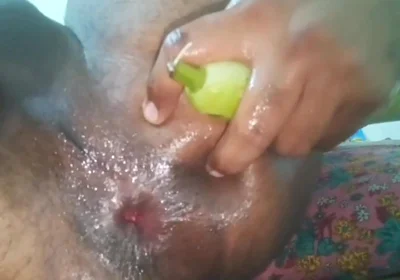 Sissy Gay Bitch Ass Fuck with Cucumber