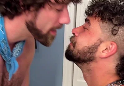 Young Pup Gets Pounded and Came in by Hot Big White Cock