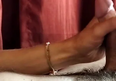 Milking My Hot Uncut Cock