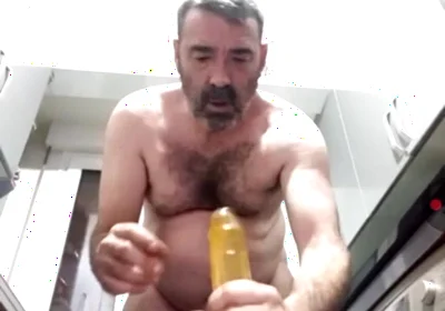 I Fuck My Ass All the Way up in Close-up Uncovered Face