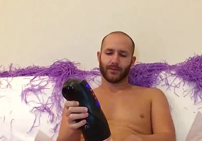 Fleshlight Machine on Couch