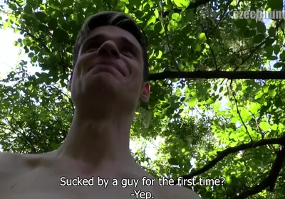 Czech Hunter - Eyes Watering and Mounth Around the Cock POV